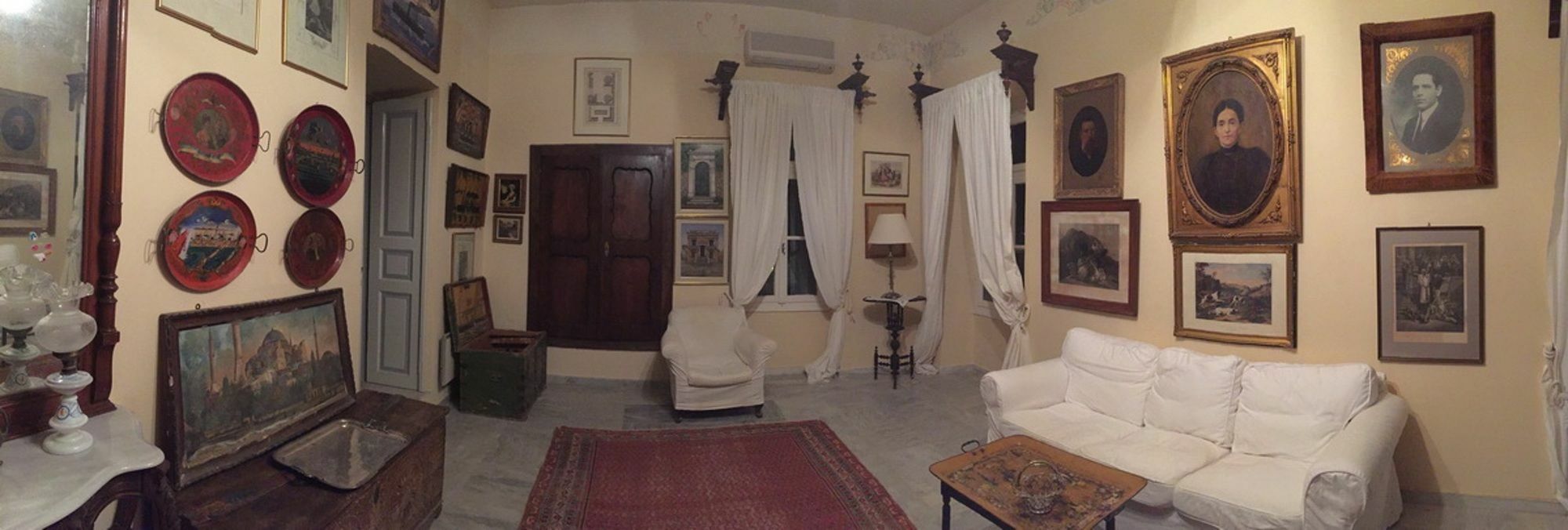 Aristocratic 19Th Century Neo Classical Mansion With Private Pool Финикас Экстерьер фото